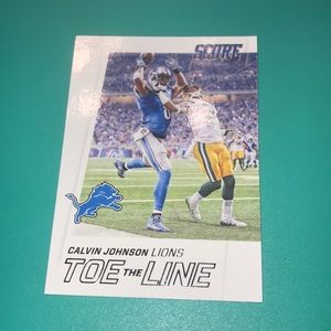 Calvin Johnson & Golden Tate football cards